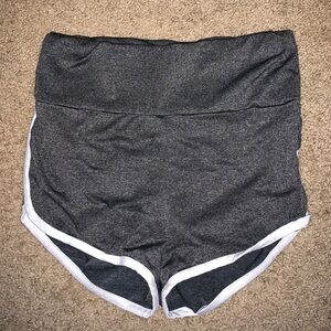 High waisted booty shorts